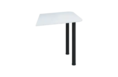 EJZ 1 - 80 přístavba jednací, kovová podnož černá, síla desky 18 mm, bílá